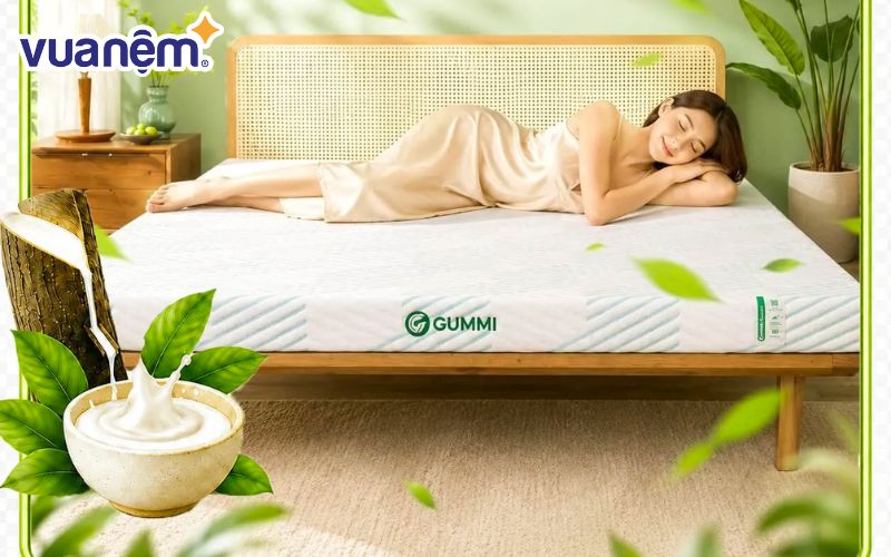 Chất liệu là yếu tố quan trọng hàng đầu quyết định chất lượng của nệm cao su
