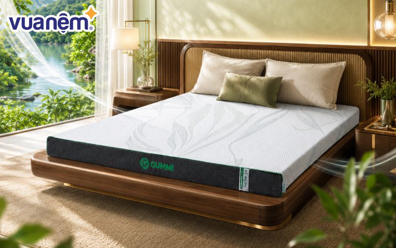 Khi chọn nệm cao su, nên chú ý đến độ an toàn đối với sức khoẻ