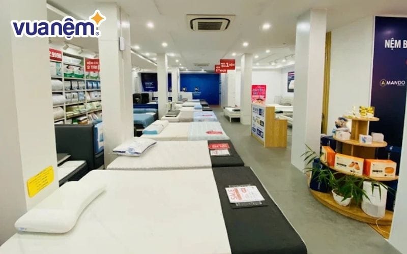 Chọn mua nệm cao su Hà Nội chất lượng tại hệ thống Vua Nệm