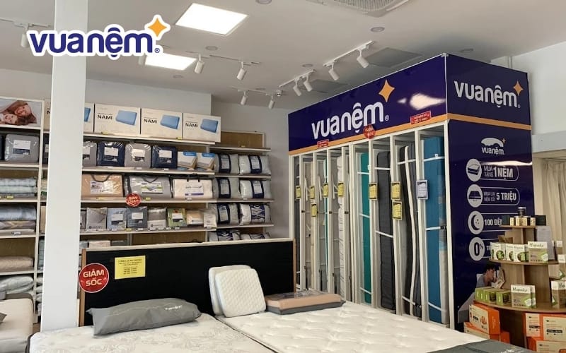 Trải nghiệm nệm Kim Cương chính hãng tại Vua Nệm