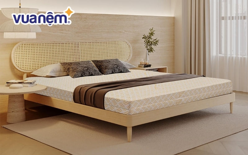 Nệm cao su thiên nhiên Kim Cương Happy Gold