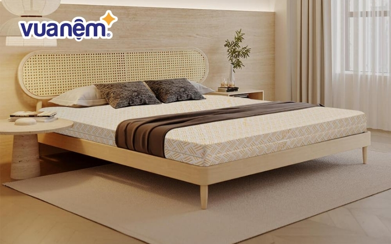 Nệm cao su thiên nhiên Kim Cương Happy Gold