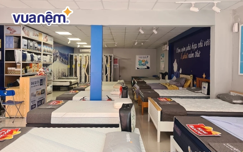 Mua đệm Kim Cương chất lượng tại cửa hàng Vua Nệm