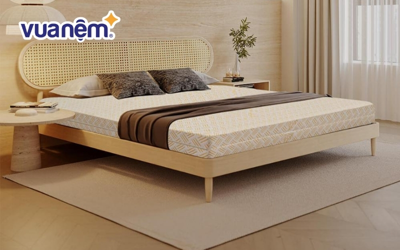 Nệm cao su thiên nhiên Kim Cương Happy Gold