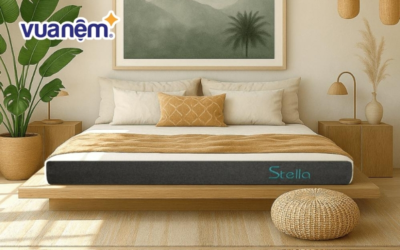 Nệm cao su tổng hợp Kim Cương Stella