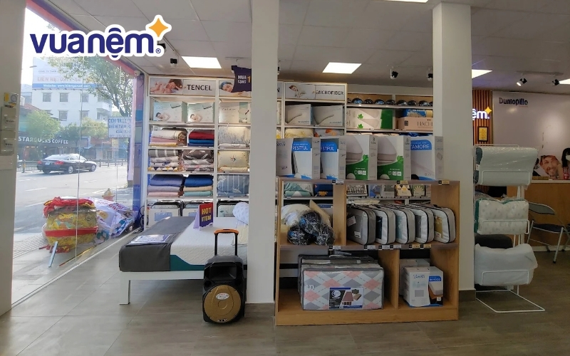 Mua đệm Kim Cương chính hãng tại cửa hàng Vua Nệm
