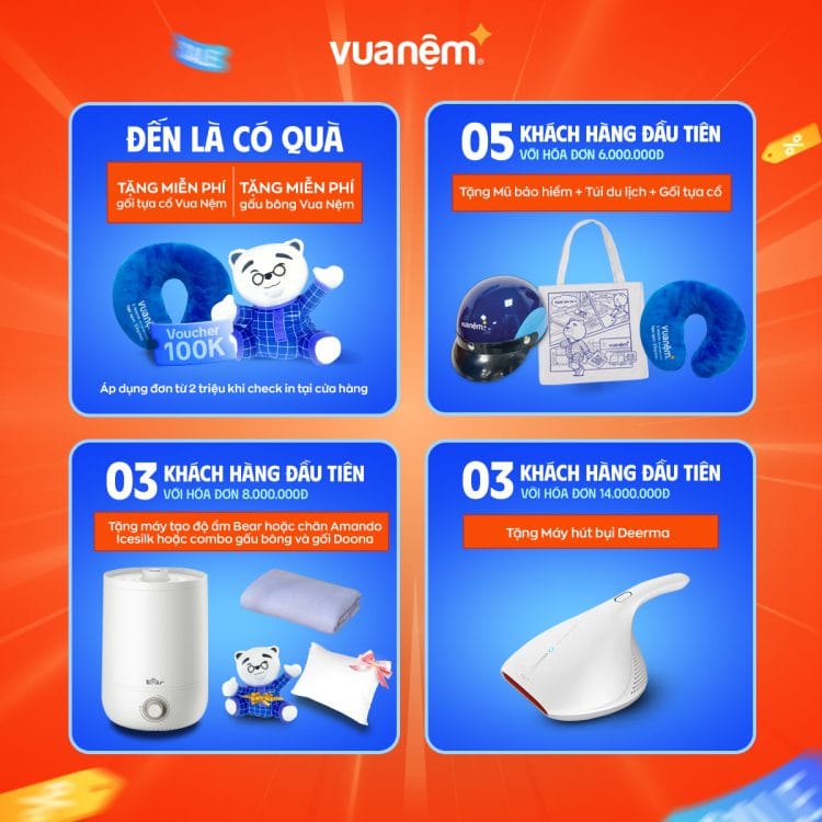 Mua càng nhiều - Quà tặng càng lớn