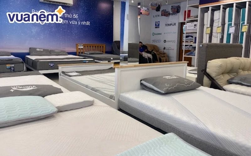 Mua nệm cao su thiên nhiên tại Vua Nệm