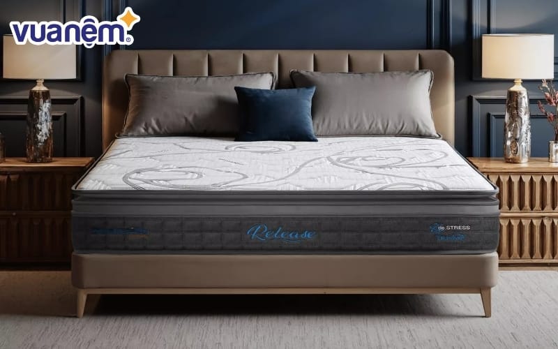 Nệm lò xo Dunlopillo de.Stress Release cao cấp