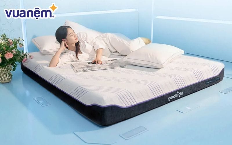 Nệm foam KIKOO mát lạnh Goodnight Active Hybrid