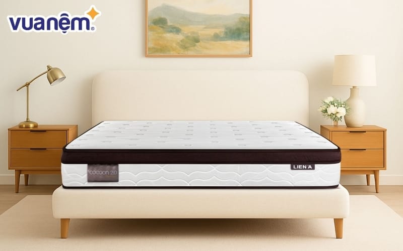 Dòng đệm lò xo của Liên Á sở hữu thiết kế hiện đại, sang trọng
