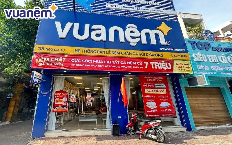 Ghé qua Vua Nệm để mua nệm Liên Á 2mx2m chính hãng, chất lượng