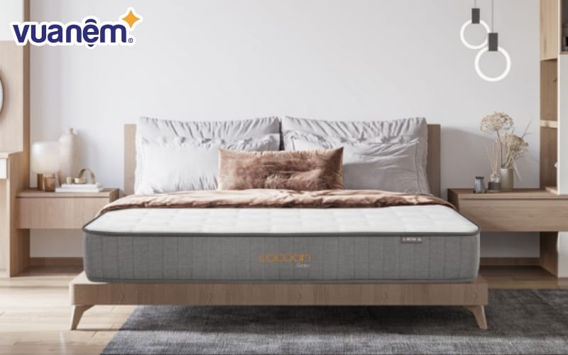 Nệm Liên Á lò xo túi Cocoon Grey sở hữu nhiều công nghệ hiện đại