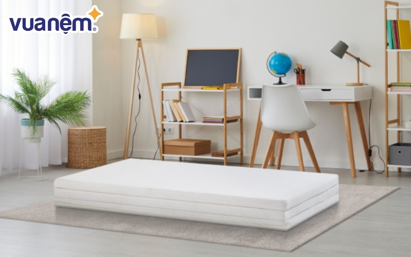 Nệm cao su gấp Liên Á FOLDAWAY tiện lợi