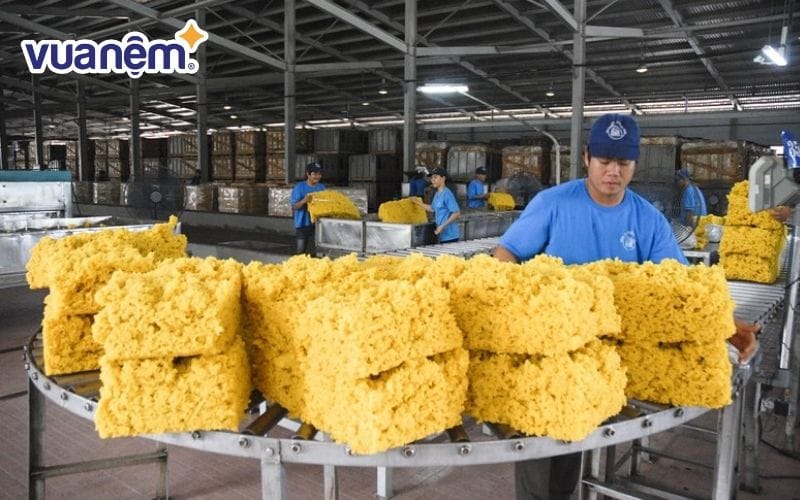 Quy trình sản xuất cao su nhân tạo