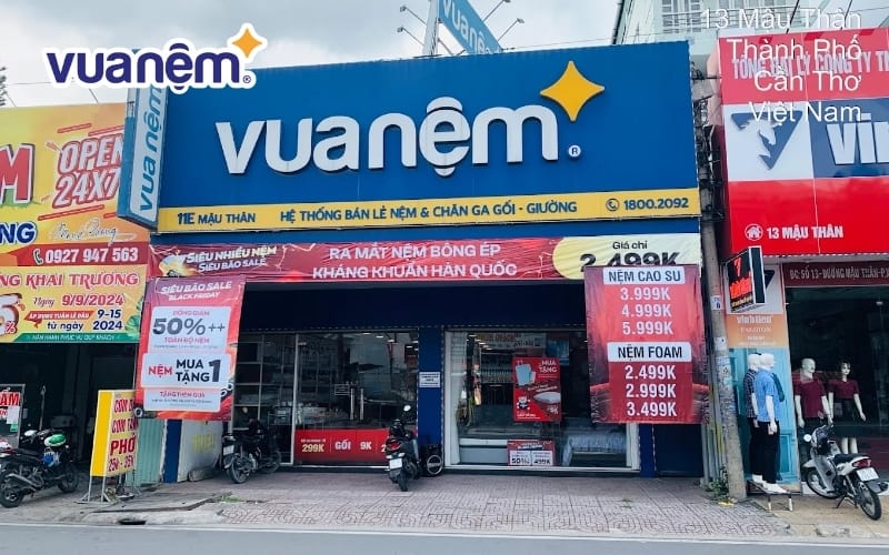 Cửa hàng Vua Nệm tại Cần Thơ