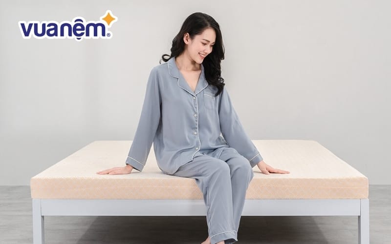 Nệm cao su thiên nhiên Happy Gold tại Kim Cương