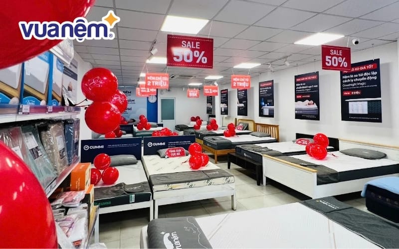 Không gian cửa hàng