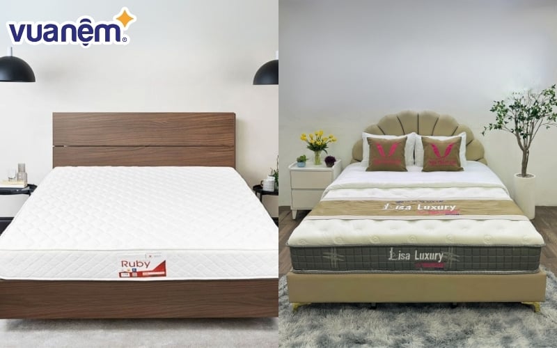 So sánh chi tiết nệm lò xo Vạn Thành và Thắng Lợi