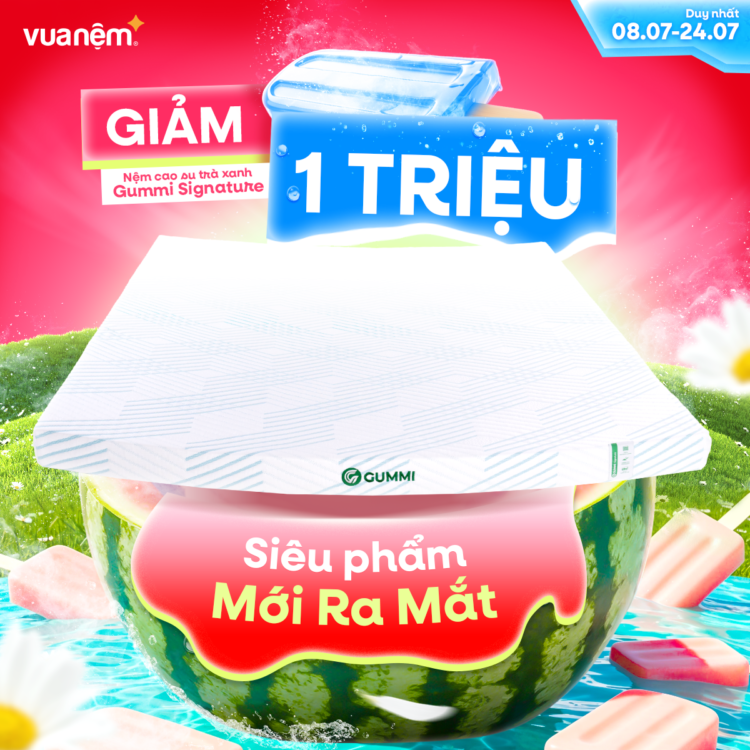 Gummi Signature sale sâu 1 triệu