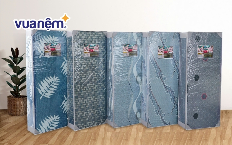 Nệm bông ép Kim Cương 1m6