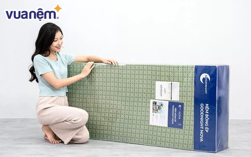 Nên chọn loại đệm được làm từ 100% sợi bông nguyên chất