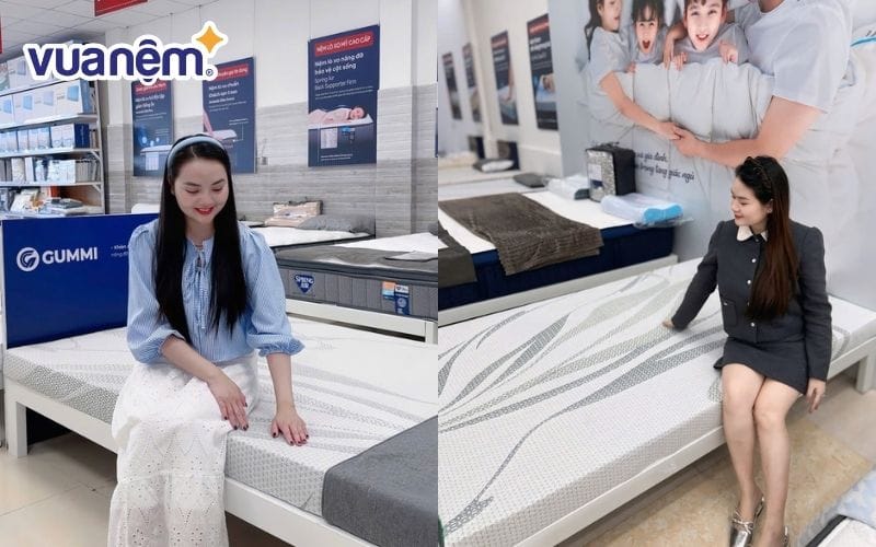 Mua nệm cao su cho người đau lưng tại Vua Nệm