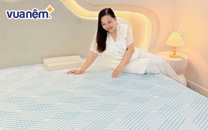 Nệm cao su thiên nhiên được đánh giá cao về khả năng nâng đỡ và độ bền
