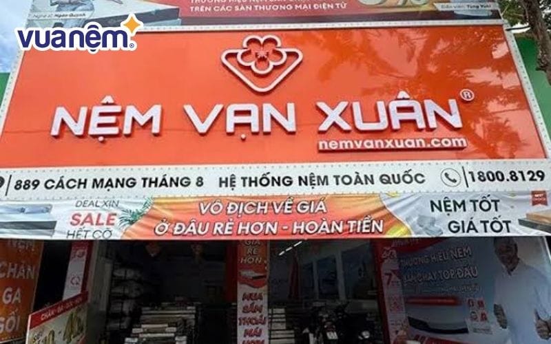 Nệm Vạn Xuân cũng là shop được nhiều người dân Bình Dương tin tưởng