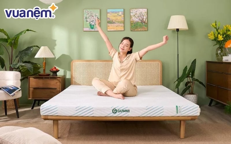 Nệm cao su Gummi Signature có khả năng kháng khuẩn