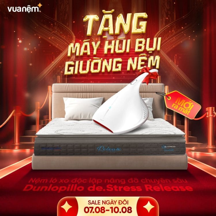 Nệm lò xo độc lập Dunlopillo DS Release