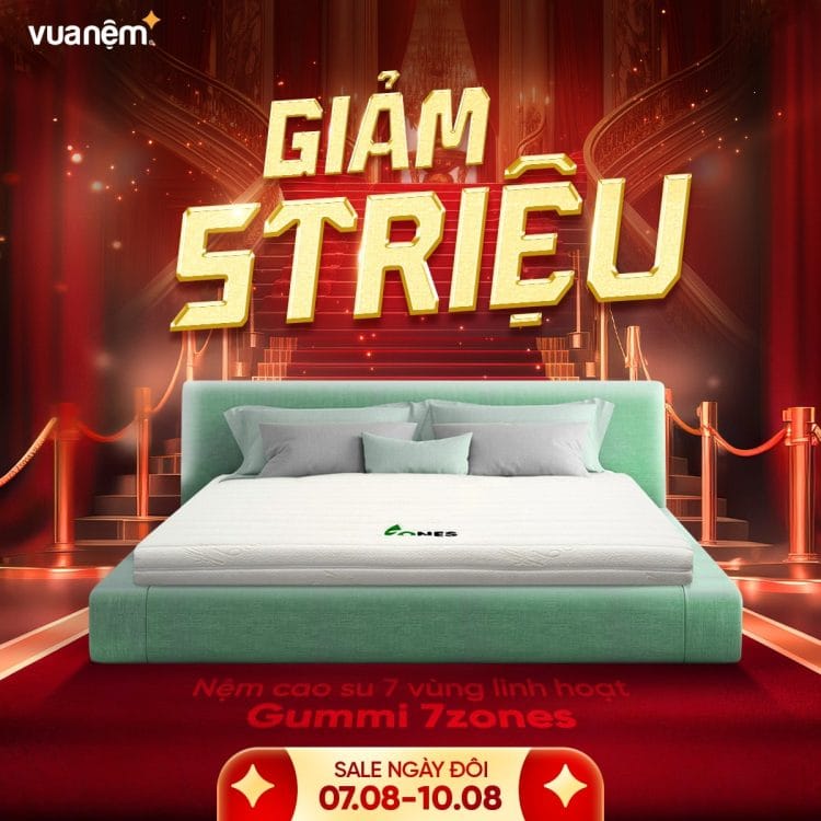 Gummi 7zones sale 5 triệu