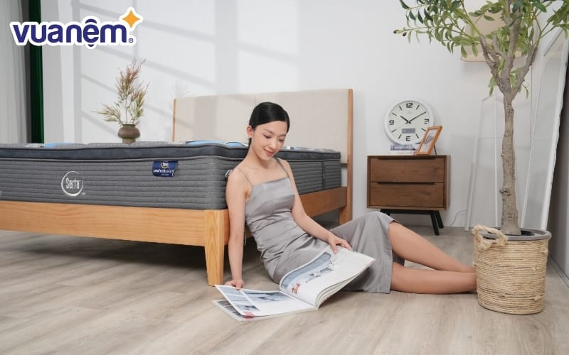 Serta là lựa chọn hoàn hảo dành cho những ai thích trải nghiệm ngủ cao cấp