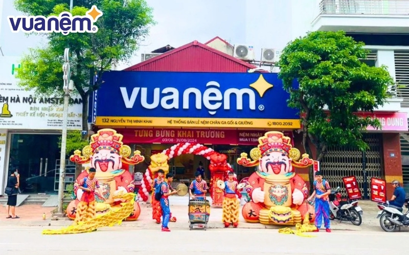 Mua nệm cao cấp, chính hãng tại Vua Nệm