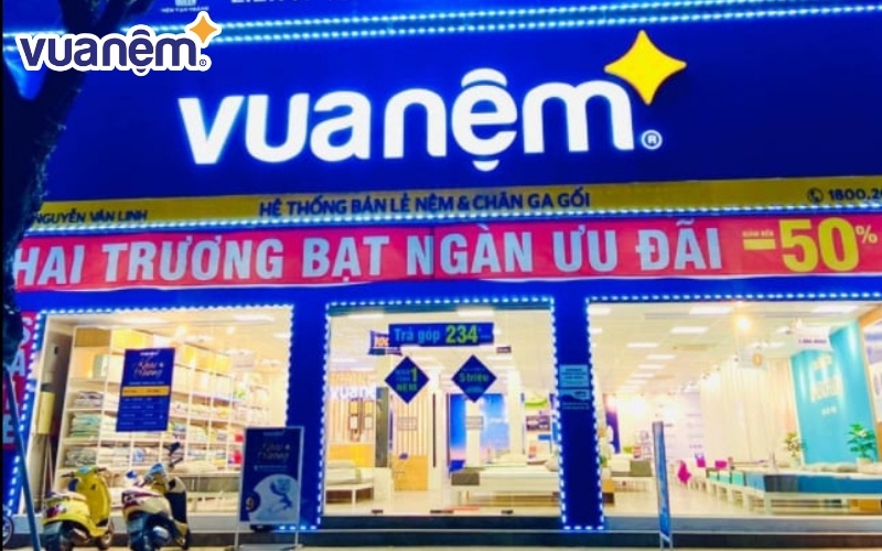 Trải nghiệm dịch vụ mua sắm tuyệt vời tại Vua Nệm