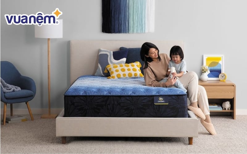 Serta thuộc phân khúc nệm cao cấp