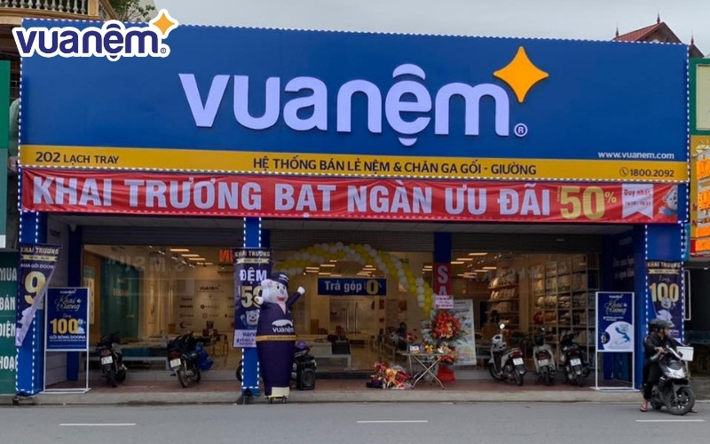 Mua nệm giá tốt, chính hãng tại Vua Nệm