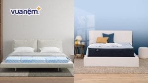 So sánh nệm Kim Cương và nệm Serta: Đánh giá độ êm từ A-Z
