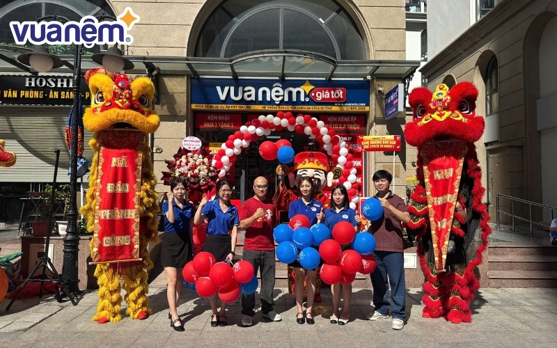 Sắm nệm giá tốt, chính hãng ở Vua Nệm