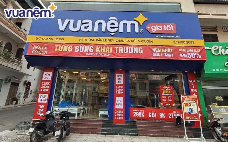 Trải nghiệm dịch vụ mua sắm tuyệt vời tại cửa hàng Vua Nệm