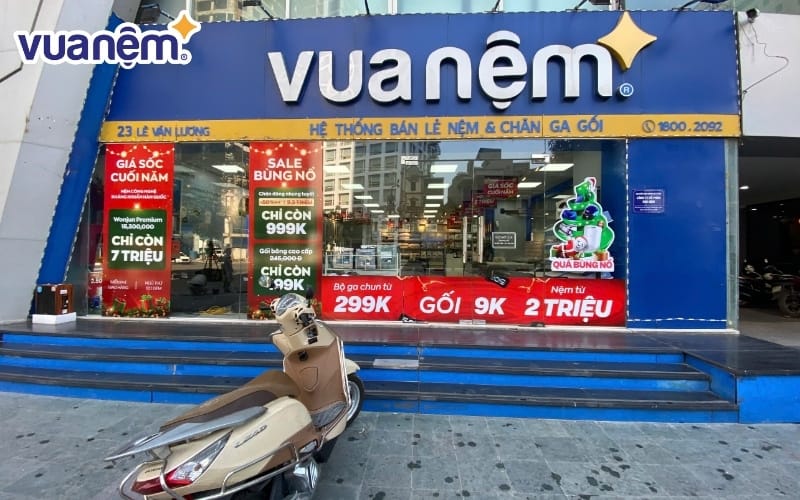 Mua nệm chính hãng tại Vua Nệm