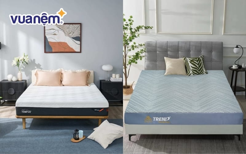 Dòng foam của Tempur và Kim Cương