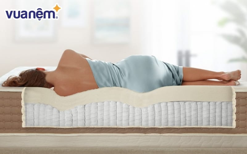 Trải nghiệm dòng nệm lò xo Hybrid