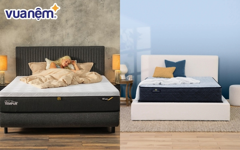 Nệm lò xo Serta có khả năng hạn chế chuyển động tốt