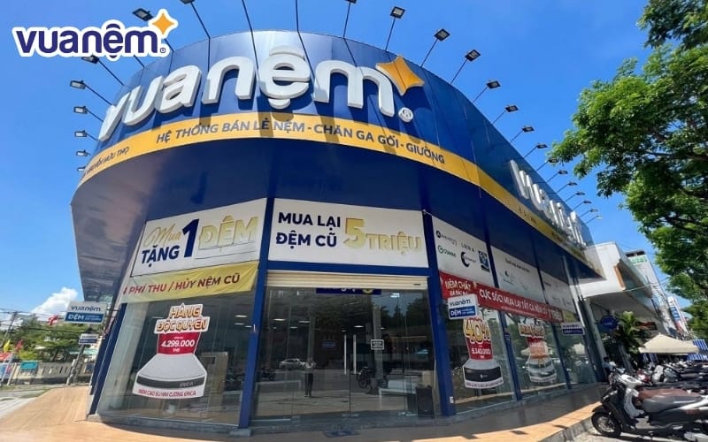 Mua nệm chính hãng, giá tốt, ngủ thử 120 ngày tại Vua Nệm