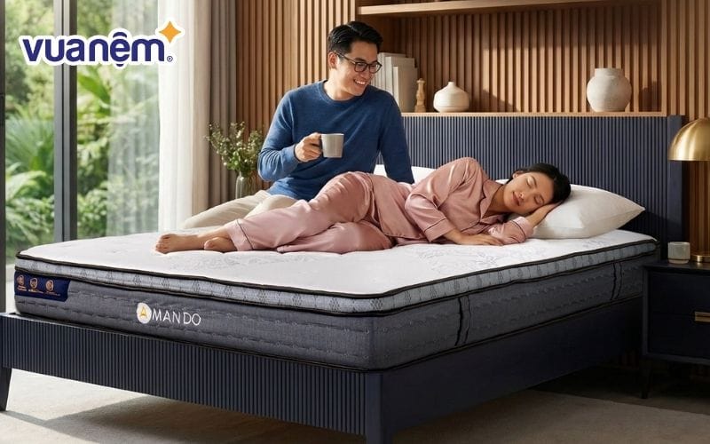 Bà bầu nên chọn nệm không gây tiếng ồn