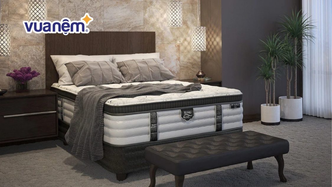 Giải mã 11 công nghệ sản xuất nệm lò xo King Koil