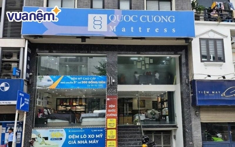 Đệm Quốc Cường cũng có nhiều lựa chọn nệm lò xo giá tốt
