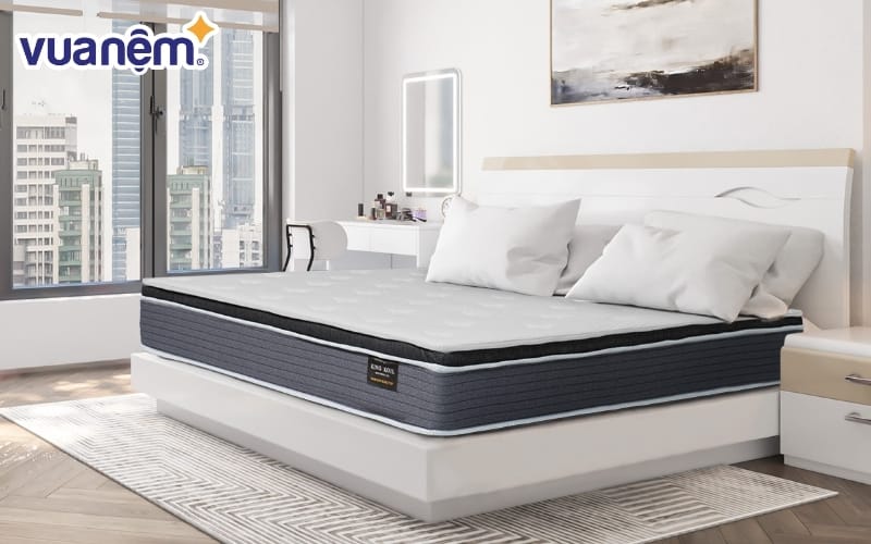 Hệ thống lò xo 5 vùng giúp người dùng nằm thoải mái ở mọi tư thế