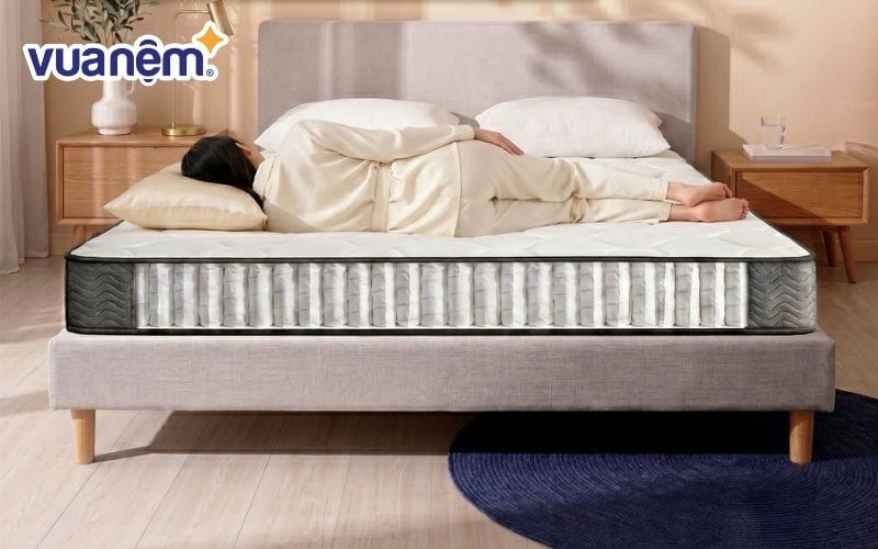 Hiện nay nệm lò xo túi độc lập thường được ưa chuộng hơn